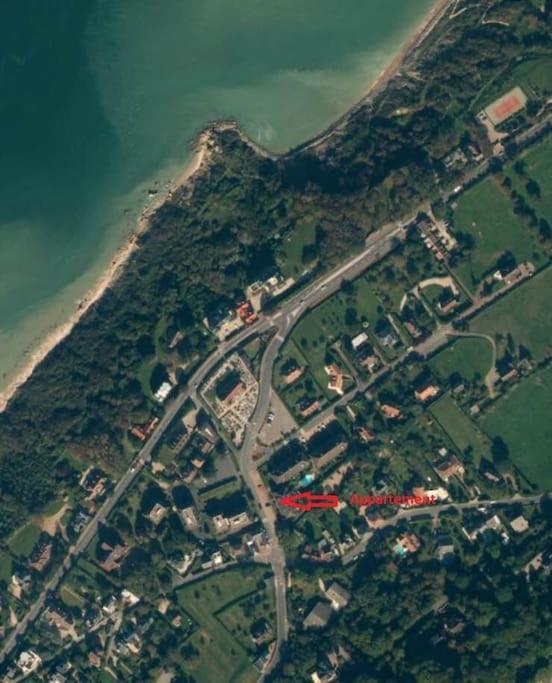 Appartement Vue Mer Bénerville-sur-Mer エクステリア 写真